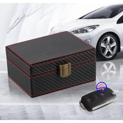 Anti Theft Car Key Box Security Privacy Protection RFID Key Fob Protector Storage Box Car Keyless Signal Blocker