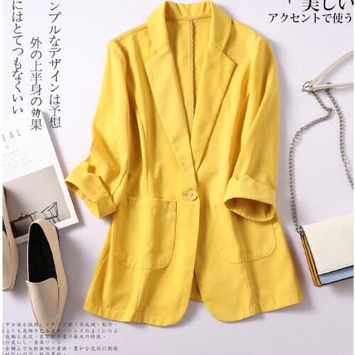 Womens net red small suit jacket womens 2020 new popular spring and autumn plus size all-match loose casual suit jacket autumn