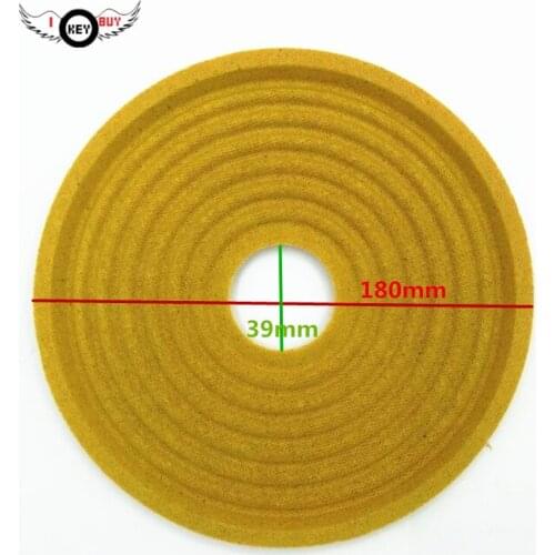 2 Pieces/Lot 15 Inch Woofer Spring Pad Fixed Chip Elastic Wave Outer Diameter 180 mm Inner Diameter 39mm-75 mm High 8 mm