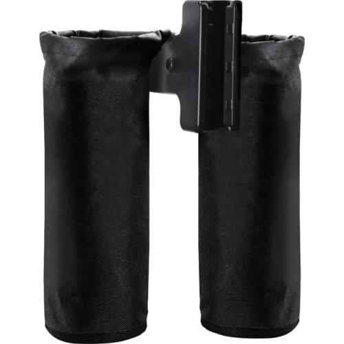 Drumstick Holder for Drum Set Clamp on Drum Stick Storage Bag Large Capacity Cloth Clip on Drumsticks Container up to 16 Pairs