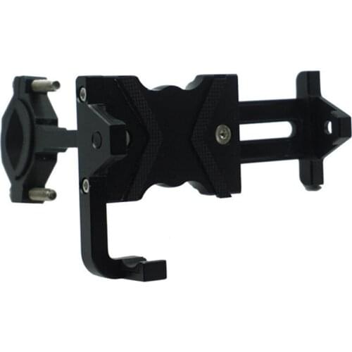 Aluminum Motorcycle Bike Bicycle Holder Mount Handlebar Motorcycle Handlebar Mount for Cell Phone GPS