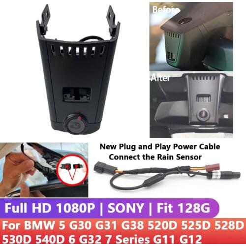 Easy Installation Car Wifi Dash Cam Video Recorder Camera For BMW 5 G30 G31 G38 520D 525D 528D 530D 540D 6 G32 7 Series G11 G12
