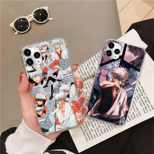 Gintama anime Poster pattern Phone Case For iphone 12 5 5s 5c se 6 6s 7 8 plus x xs xr 11 pro max mini