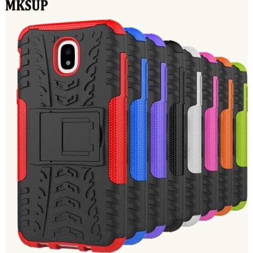 For Samsung J5 2017 J530F Anti-Knock Case Hybrid Kickstand PC+TPU Back Cover Hard Phone Case for Samsung Galaxy J5 2017 SM-J530
