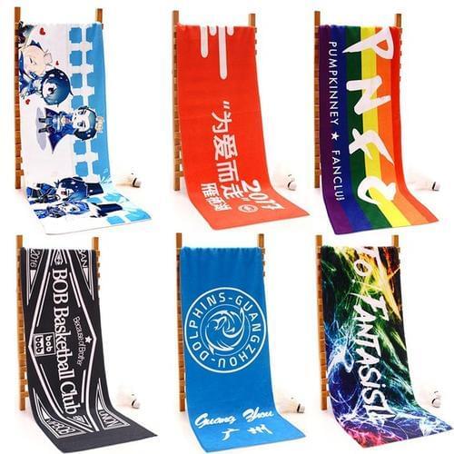 Picture printing personalized sports towel, customized towel of different sizes