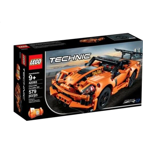 Lego Technic 42093 Chevrolet Corvette ZR1 great birthday gift kids children 579pcs model car fans realistic supercar creative