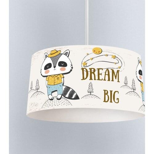 Lamp For Kids Bedrooms Light Chandelier for Living Room Childrens Room Sailor Raccon Model 089