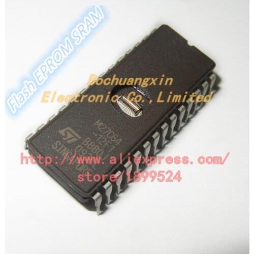 M27C64-12F1 M27C64 64 Kilobit (8 K x 8-Bit) CMOS EPROM in stock