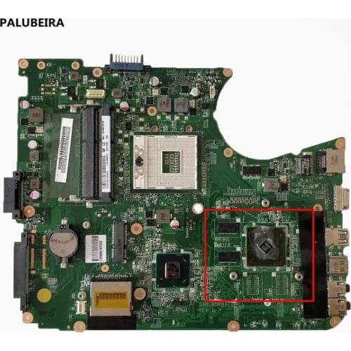 PALUBEIRA For Toshiba L750 L755 Laptop Motherboard HM65 DDR3 DABLBDMB8E0 A000080140 MAIN BOARD WITH 4 Video memory