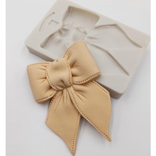 Minsunbak The New Bow Silicone Mold Bow Tie Shape Chocolate Baking Tool Cake Decoration