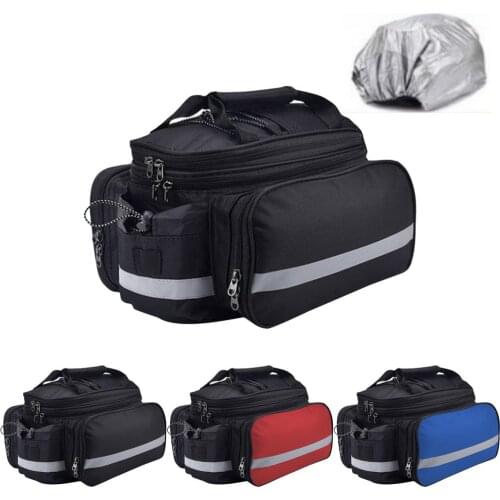 Multifunctiona Mountain Bike Rear Carrier Large-capacity Waterproof Double Side Seat Bag For Bicycle Cycling