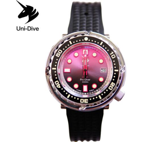 Proxima Men Vintage Diving Watch Stainless Steel Automatic Watch Bronze 62Mas CUSN8 bezel blue Dial