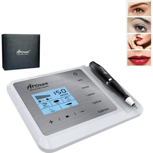 Wholesale PMU tattoo System Artmex V9 semi permanent make up machine microneedle eyebrow eyeliner lip available therapy pen