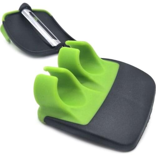 Finger Peeler Fruit Vegetable Cutter Knife Carrot Stainless Steel Kitchen Tools Grater Cucumber Simple Creative Supplies