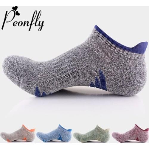 Peonfly Casual Men Cotton Short Fashion Stripes Cosy Mountaineering Breathable Quick-drying Male Ankle Socks