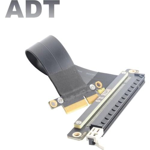 Riser High Speed PCI Express PCI-E PCI-E 3.0 4X to 16X Male to Female Extender Adapter Riser Card Flexible Extension Cable