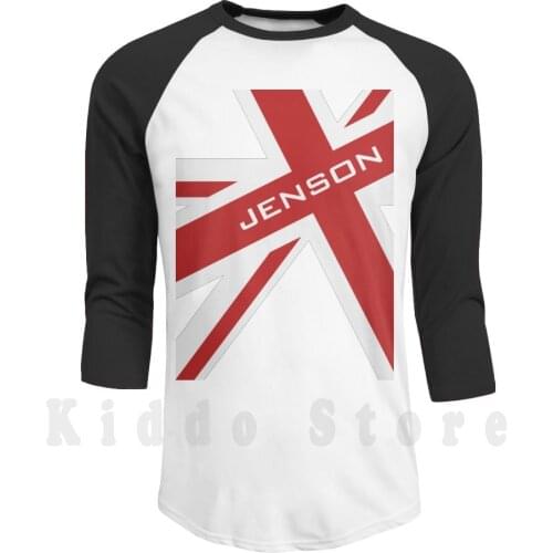 Jenson Button-Union Jack hoodies long sleeve Jenson Jenson Lewis Lewis Mclaren World Flag United Kingdom