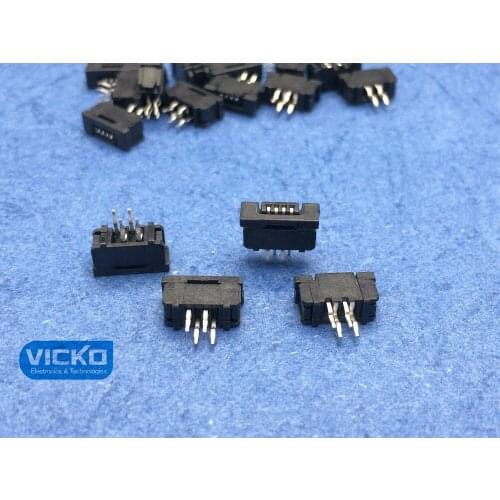 [VK] ORIGINAL SLW4S-1C7LF CONN FFC FPC VERT 4POS 1MM PCB Connectors