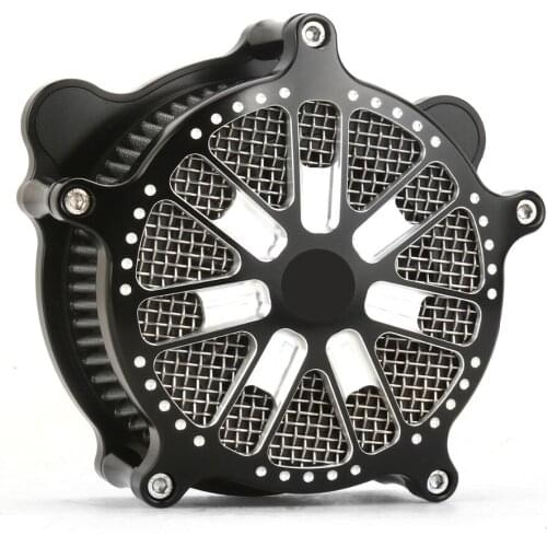 CNC cut air intakes For harley Softail fatboy 2018-2020 ,air filters FLTRX FLHR FLHX FLHTCU air cleaners 17-20 BLACK