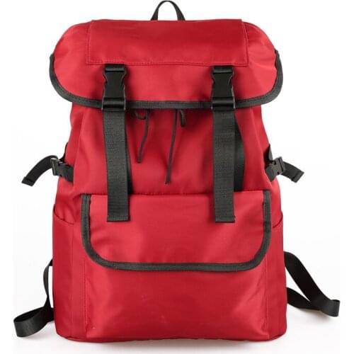 Women/Men Oxford Cloth Backpack College Student School Backpack Bags for Teenagers Casual Rucksack Waterproof Travel Daypack