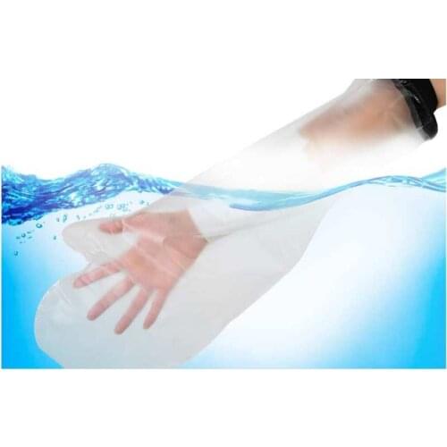 Adjustable Waterproof Cast Bandage Protector Wound Fracture Hand Arm Shower Cover for Adult Children Bath Protective Ring Sleeve