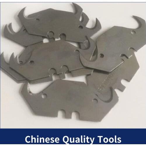 50pcs Blades For Dolphin Fish-shaped PVC Floor Cutter knife