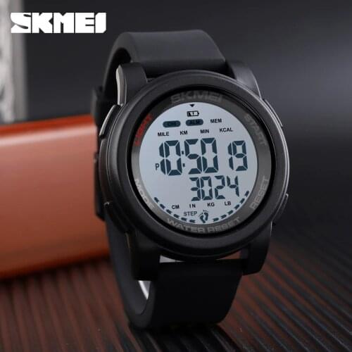 SKMEI Mens Watches Digital Watch Men Wrist Watch Pedometer Calorie Waterproof Sport Watches For Men Relogio Masculino