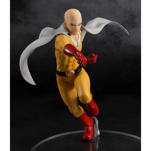 18cm ONE PUNCH MAN Saitama Action Figure PVC Collection Model toys brinquedos for christmas gift
