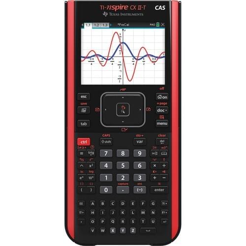 Texas Instruments TI-Nspire CX II-T CAS Graphing Calculator