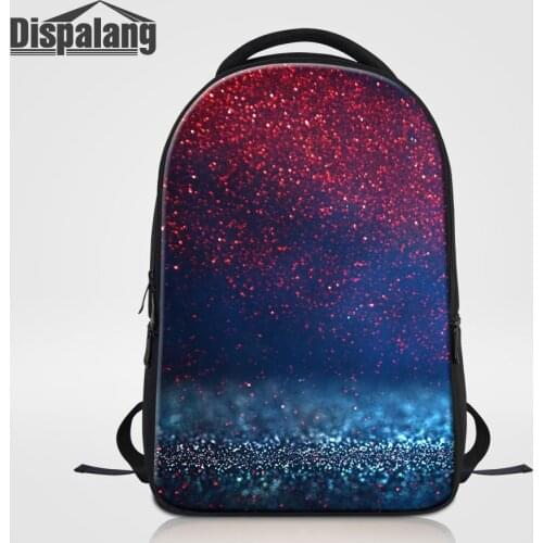 Dispalang Universe Space Backpack For Laptop 14 College School Bags Mens Backpack For School Women Large Schoolbag Computer Bag