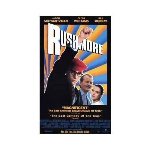 RUSHMORE Movie Art Film Print Silk Poster Home Wall Decor 24x36inch