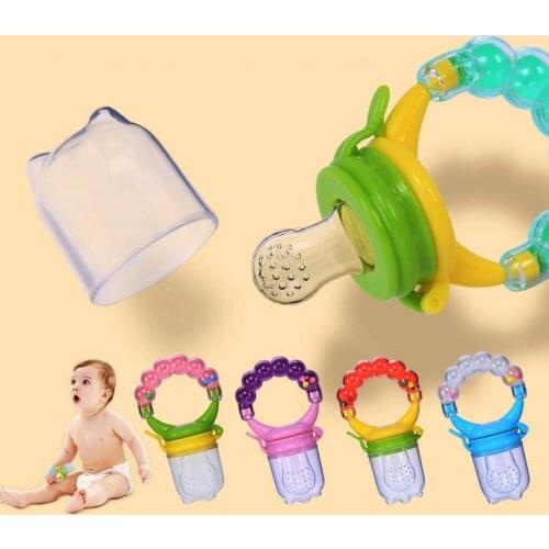 2021 Silicone Baby Teether Infant Nipple Pacifier Music Fruit Food Supplement Mordedor Newborn Safety Feeder Bite Free Shipping