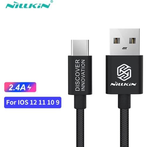 NILLKIN USB Data Cable For Samsung s8 s9 Oneplus Type C Cable Fast Charger For Xiaomi Redmi Note 7 Mobile Phone Cables Type-C