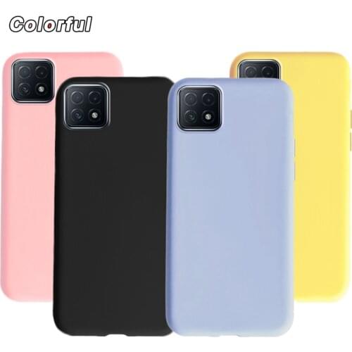 For OPPO A72 5G A73 5G A53 5G Back Cover 4 Candy Colorful Mobile Phone Bag OPPO A73 5G CPH2161 OPPO A53 5G PECM30 Soft Case Capa