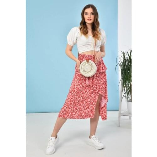 De Vib 2021 Summer 20x8cm Circle Handwoven Women Messenger Bags Round Retro Rattan Straw Beach Crossbody Bag good quality