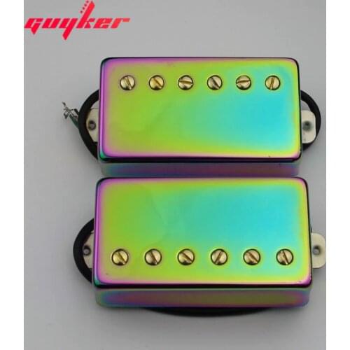 GUYKER Humbucker LP Guitar Pickup Chameleon Pickup Rainbow color