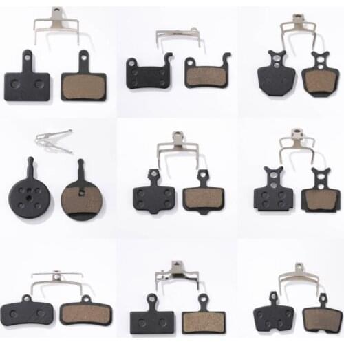 1 Pair of Mountain Bike Hydraulic Disc Resin Brake Pads, Suitable For Shimano SRAM AVI Hayes Magura Parts