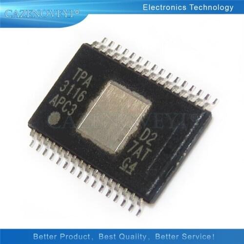 2pcs/lot TPA3116D2DADR HTSSOP32 TPA3116D2 HTSSOP-32 TPA3116 TSSOP IC chip new original In Stock