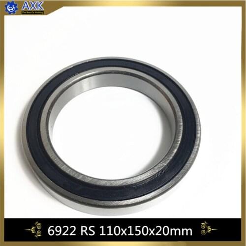 6922 2RS ABEC-1 110x150x20MM Metric Thin Section Bearings 61922RS 6922RS