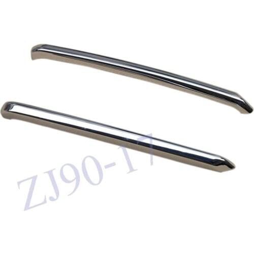 ABS Chrome Styling Front Grille Trim Strip Cover Bumper Stripes Cover Fit For Mazda 3 2017 2018 Accessories Decoration