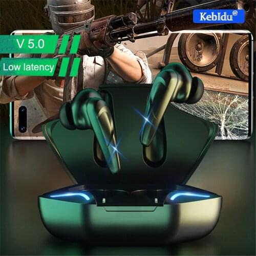 Kebidu G11 TWS Wireless Bluetooth 5.0 Music Headphones Gaming Headset Stereo Bass With Noise Reduction Interstellar Earphone