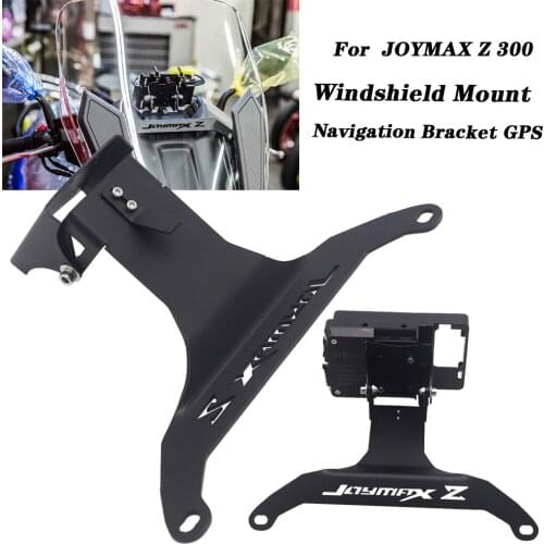 Navigation Bracket Mobile Phone Gps Plate Bracket for SYM JOYMAX Z 300 Motorcycle accessories black Z300