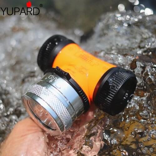 NewXML-L2 + T6 LED waterproof dual light source diving headlight purple yellow light underwater headlight fishing light flashlit