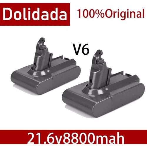 New 8800mAh 21.6V 6.8Ah Li-ion Battery for Dyson V6 DC58 DC59 DC61 DC62 DC74 SV09 SV07 SV03 965874-02 Vacuum Cleaner Battery
