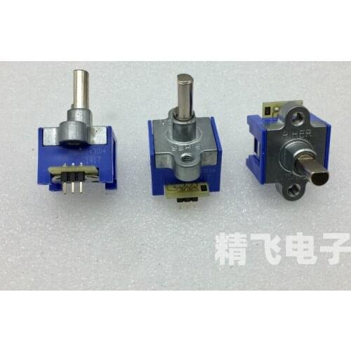 Original new 100% PM05P-016 precision potentiometer button 3 positioning 10K shaft length 20MM press to twist (SWITCH)