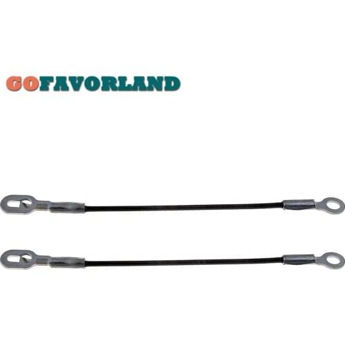 Pair Pick Up Truck Tailgate Cable Strap Set 15673251 For Chevrolet C1500 Truck 1988-1999 C3500 Truck 1988-2002 K2500 K3500 Truck