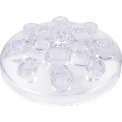 1PC Ink Cup Holder Stand Acrylic Transparent Tattoo Machine Pen Stand Pigment Ink Cup Cap for Permanent Makeup Microblading