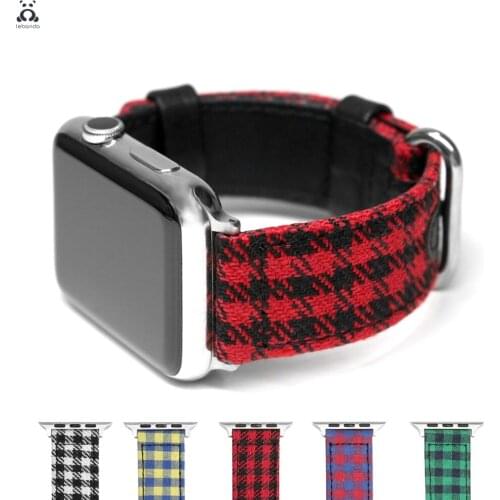 Pin&tuck sport strap for Apple Watch series6SE 5 4 3 2 1 silicone strap new color checkered design wrist band for iWatch 40 44mm