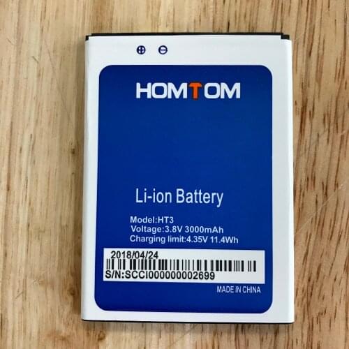 ZDONG High Quality HT3 battery for HOMTOM HT3 HT3 PRO mobile phone