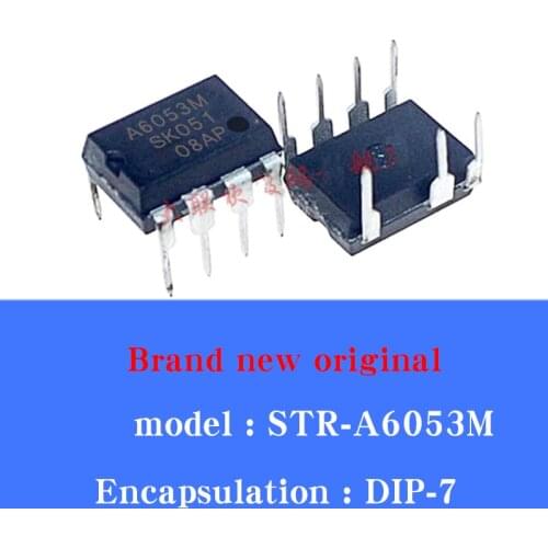 10/Pcs Lot Brand new original A6053M STR-A6053M DIP7 LCD power management chip